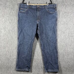 Duluth Trading Flex Ballroom Jeans Dark Wash Mens Size 44x30 #1949